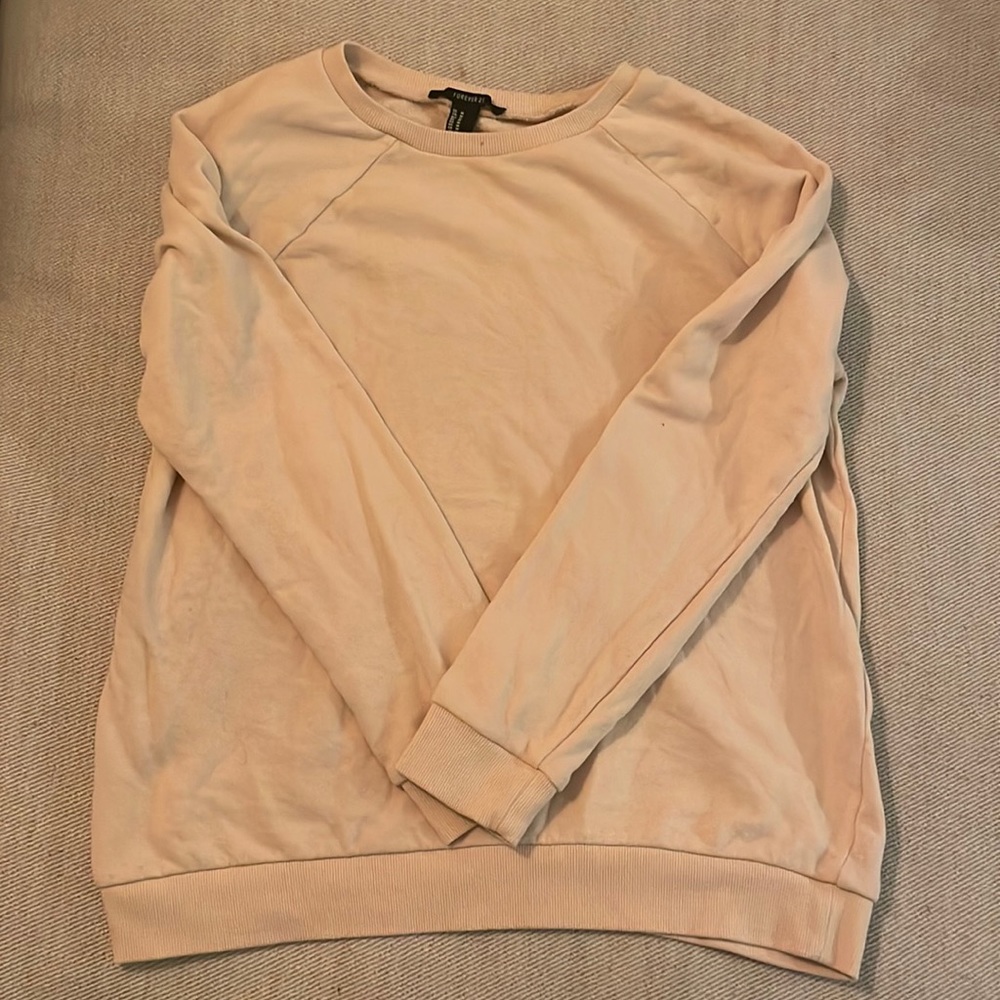 Oversized Nude Crewneck